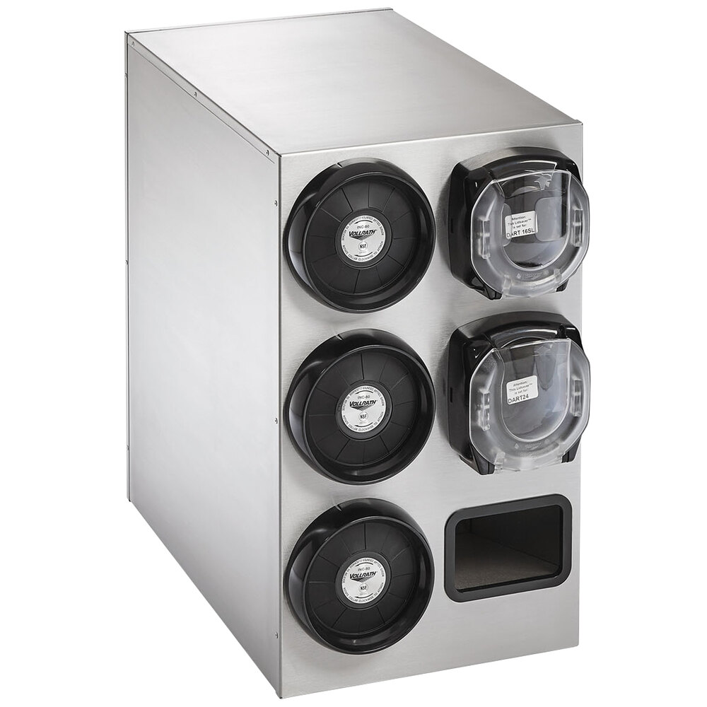Vollrath K58842 Stainless Steel 3Slot 8 44 oz. Countertop Cup