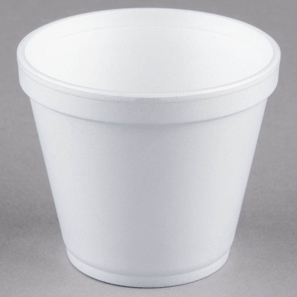 Dart Uncoated Paper Cups, Hot Drink, 8 Oz, White, 1,000/carton - Mfr Part#  U508N-02050