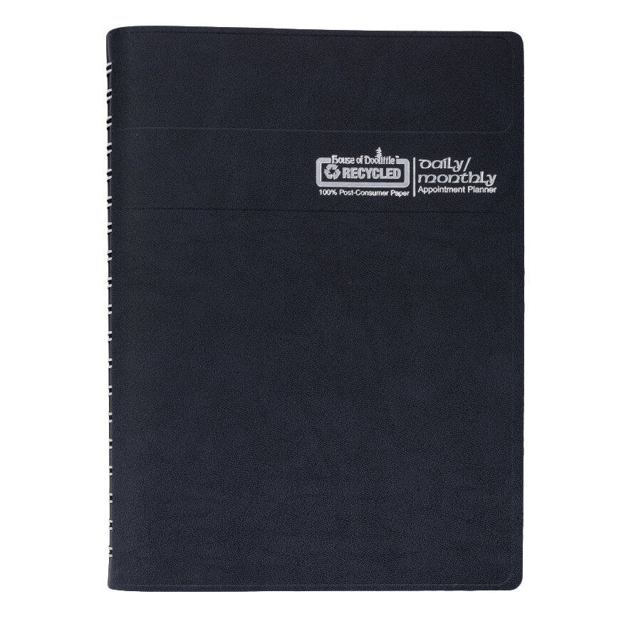 House Of Doolittle Recycled Professional Weekly Planner 15 Minute Appts 11 X 8.5 Blue Wirebound Soft Cover 12 Month Jan To Dec 2026 - View #4