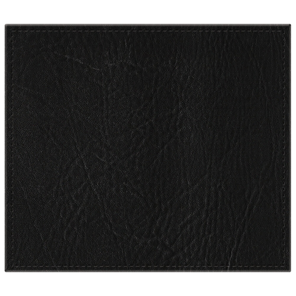 H. Risch, Inc. TABLEMAT15X13BLACK 15" x 13" Customizable Black