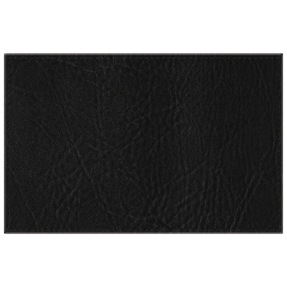 H. Risch, Inc. TABLEMAT17X11BLACK 17" x 11" Customizable Black