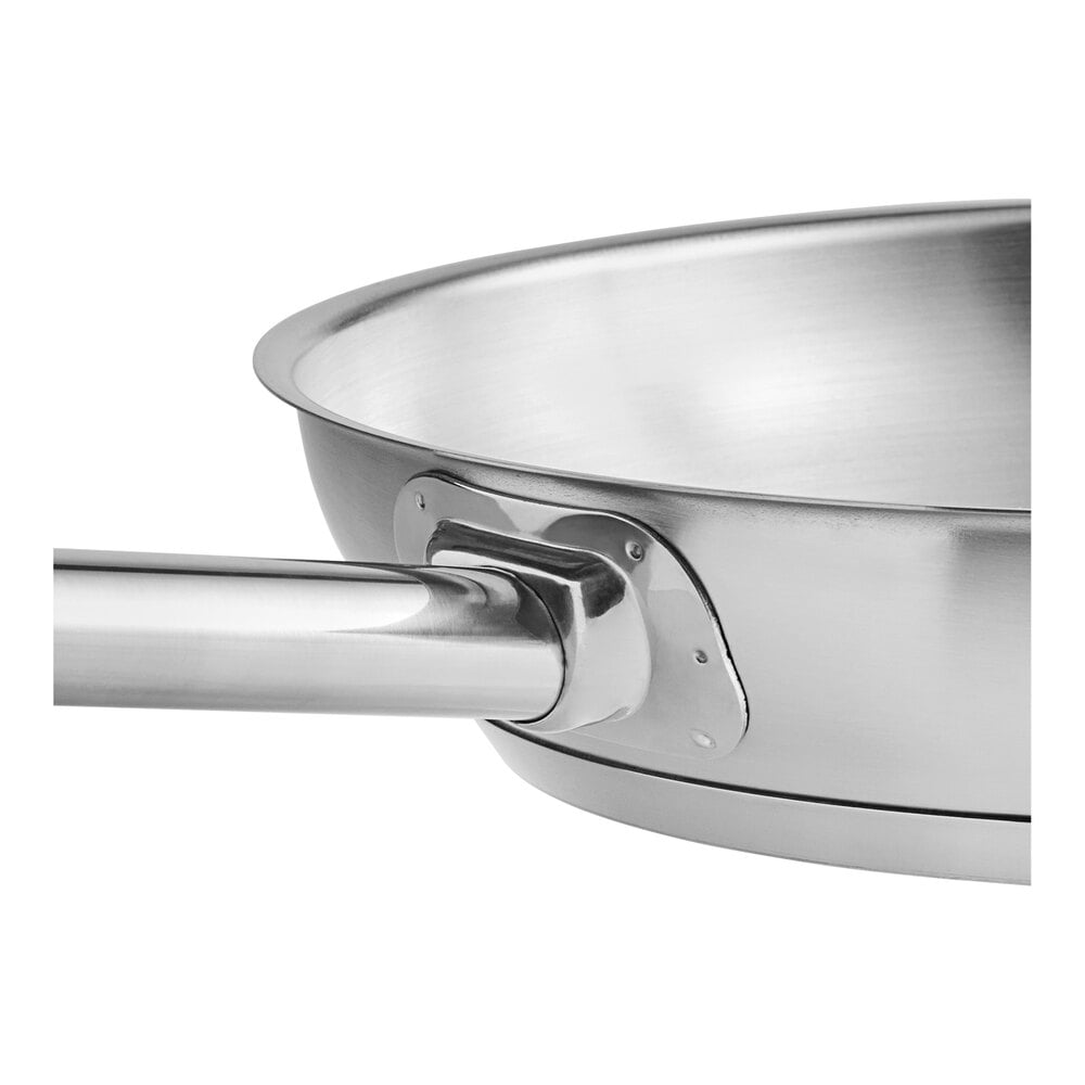 Thunder Group SLSFP4114, 14-Inch 18/0 Stainless Steel Non-Stick Fry Pan