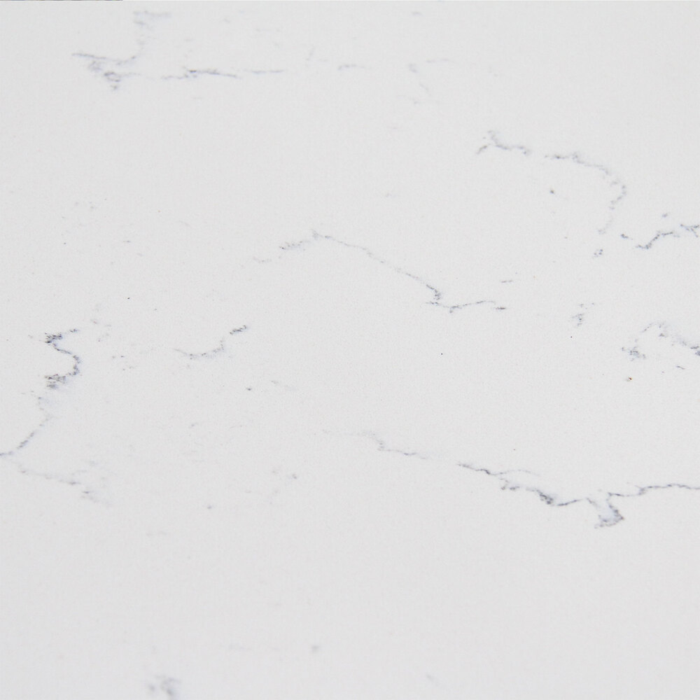 Art Marble Furniture Q401 36" x 36" Carrera White Quartz Tabletop
