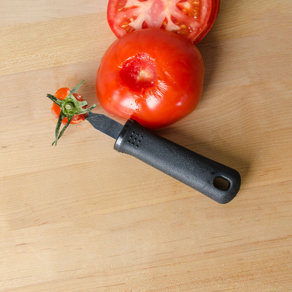 Tomato Stem Corer with Black Nylon Handle