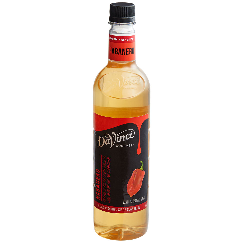 DaVinci Gourmet Classic Habanero Flavoring Syrup 750 mL