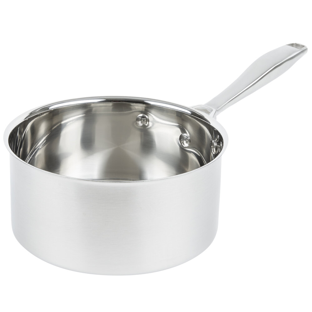 Vollrath 47741 Intrigue 3.25 Qt. Stainless Steel Sauce Pan with