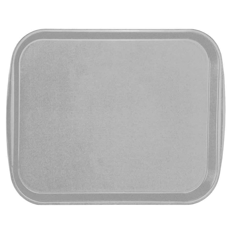 Vollrath 141831 Traex® 14" x 18" Gray Rectangular Premium Plastic Fast