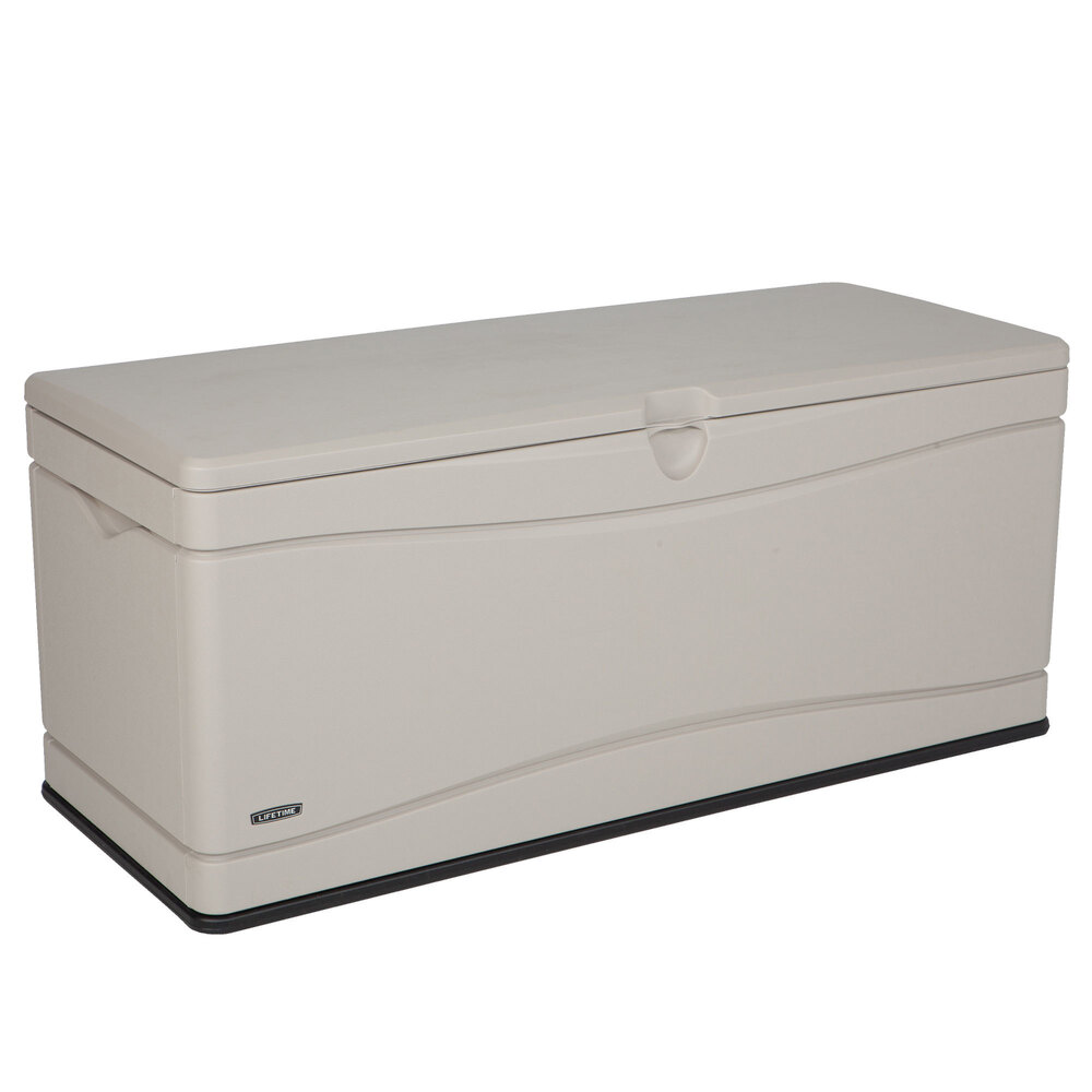 Sand Storage Box Lifetime 60040 Desert Sand 130 Gallon Outdoor Storage Box