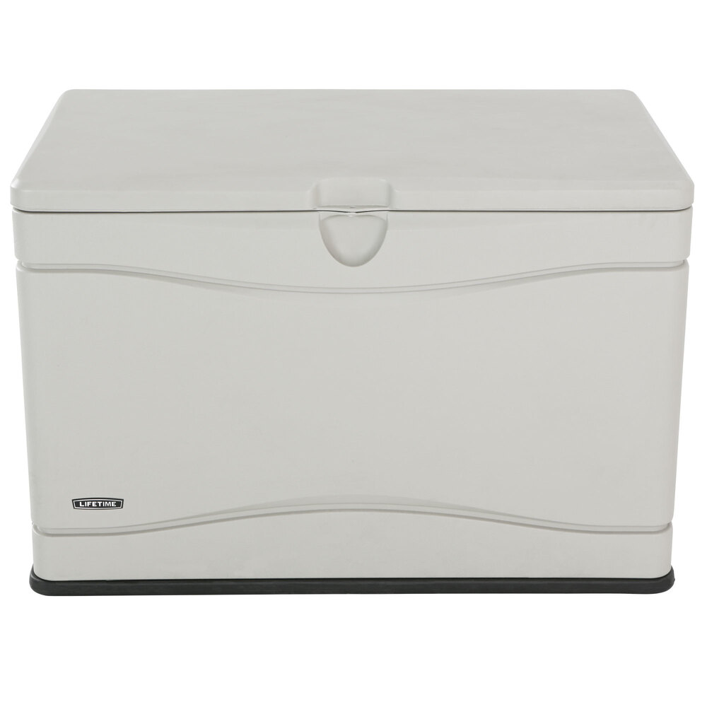 Sand Storage Box Lifetime 60059 Desert Sand 80 Gallon Outdoor Storage Box