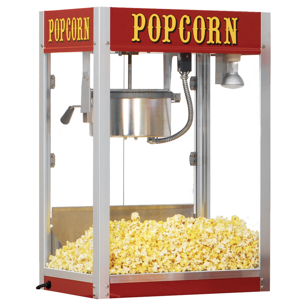 Paragon 1208110 Theater Pop 8 oz. Red Popcorn Popper 240V