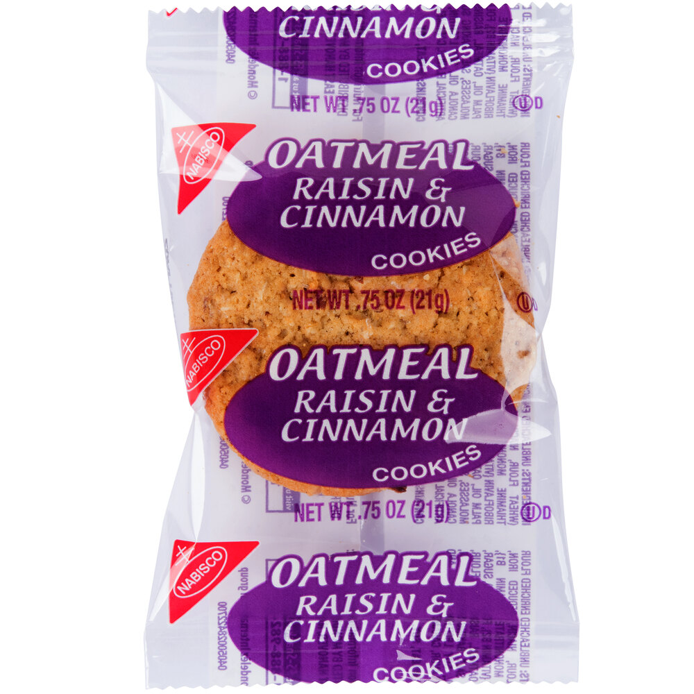 Nabisco 2 Count (.75 oz.) Homestyle Oatmeal Raisin and Cinnamon Cookies