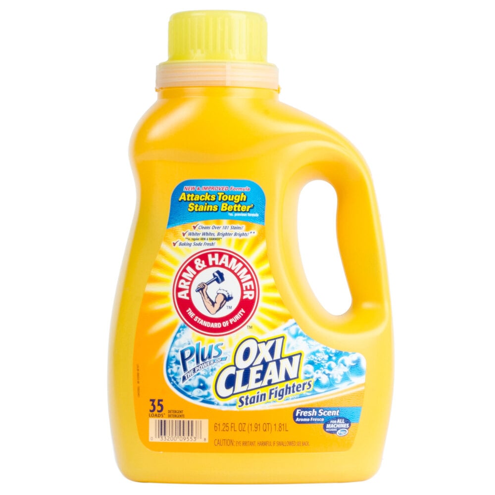 Arm & Hammer 61.25 fl. oz. Plus OxiClean Liquid Laundry Detergent