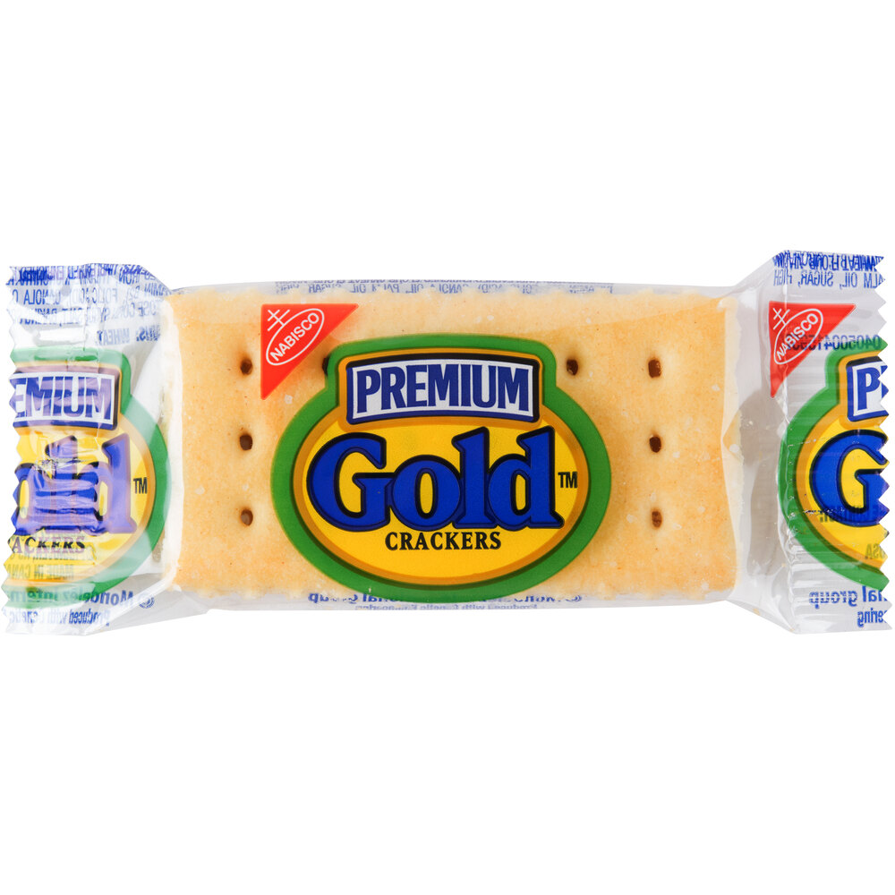 Nabisco 2 Count (.22 oz.) Premium Gold Crackers 400/Case