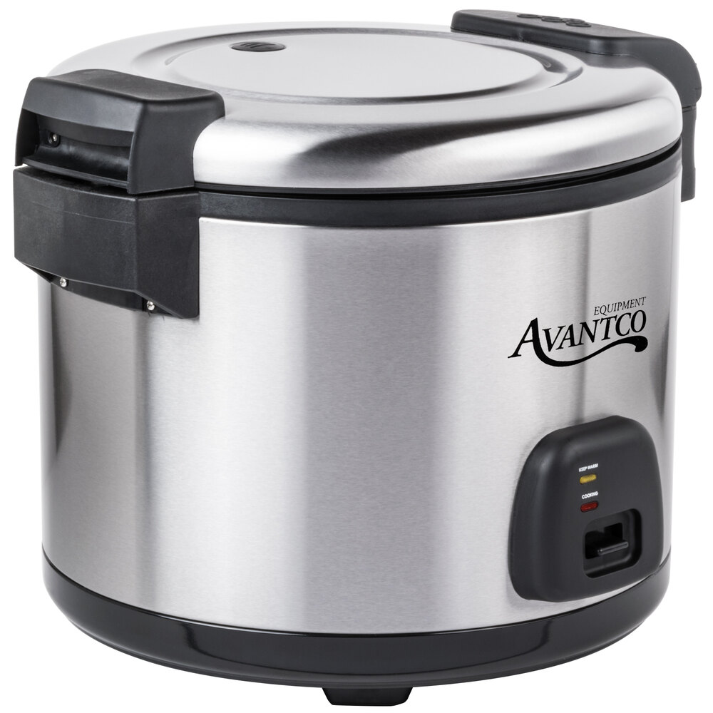 Avantco Rc Cup Cup Raw Electric Rice Cooker Warmer V