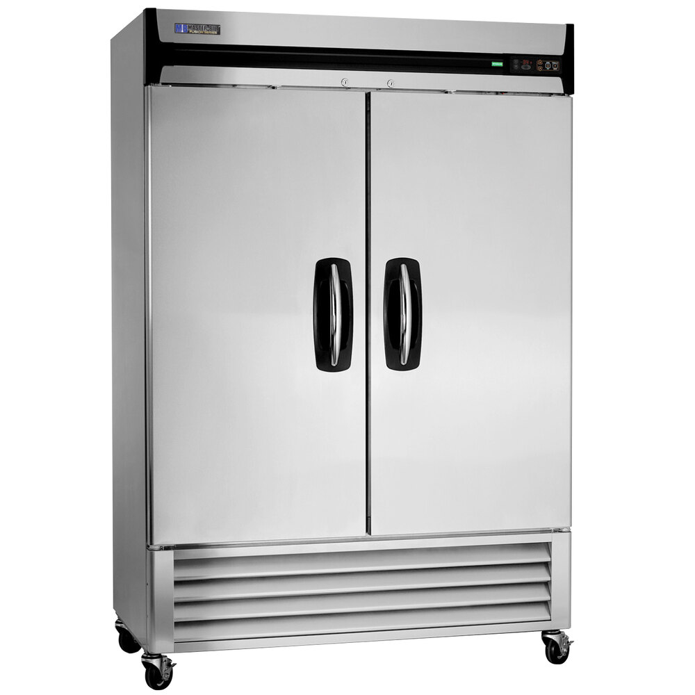MasterBilt MBR49S 55" Fusion Solid Door ReachIn Refrigerator
