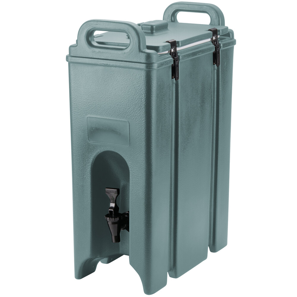 Cambro 500LCD401 Camtainers 4.75 Gallon Slate Blue Insulated Beverage