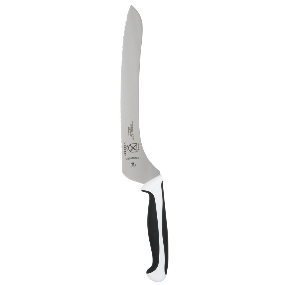 Mercer Culinary M23890WBH Millennia® 9" Offset Serrated Edge Bread