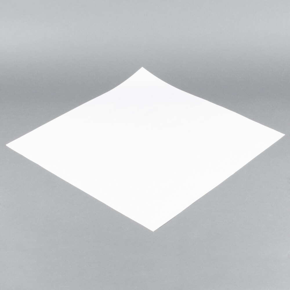 36'' x 36'' 40 White Paper Table Cover 244/Bundle