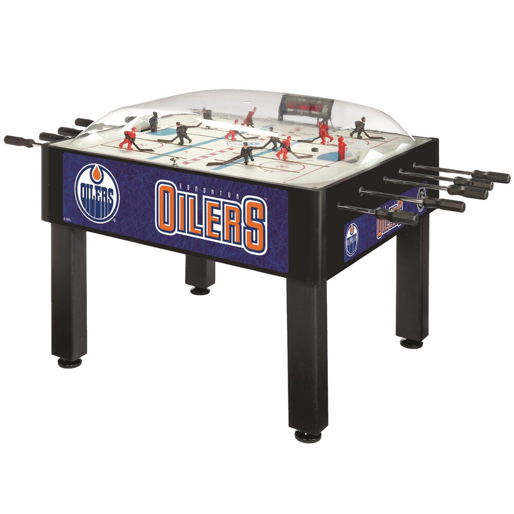 Holland Bar Stool DHBEdmOil 54" Edmonton Oilers Logo Basic Dome Hockey