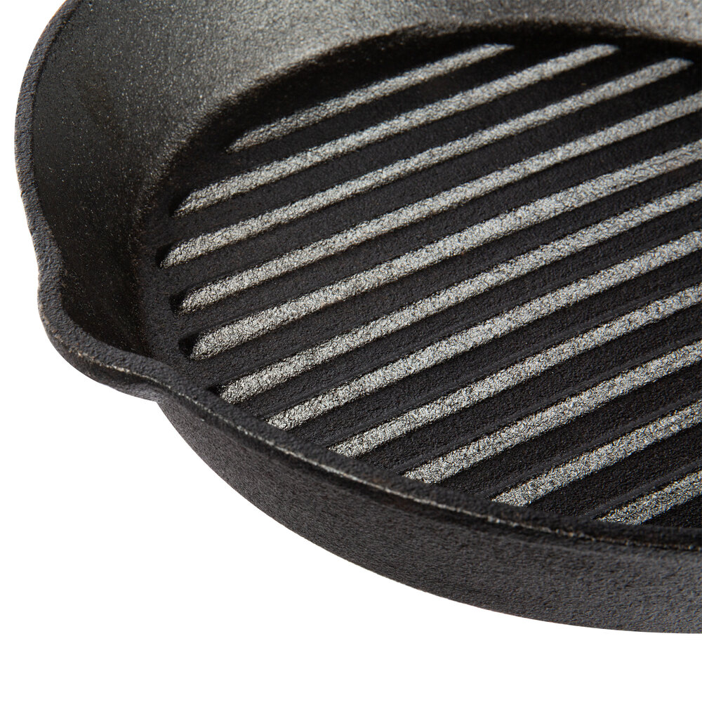 Valor 21 1/2 x 13 1/2 Pre-Seasoned Reversible Cast Iron Griddle and Grill  Pan with Handles