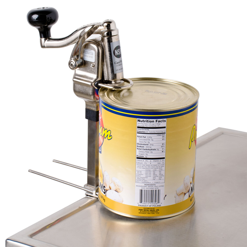 Nemco 560501 CanPRO Heavy Duty Side Cut Manual Can Opener Permanent