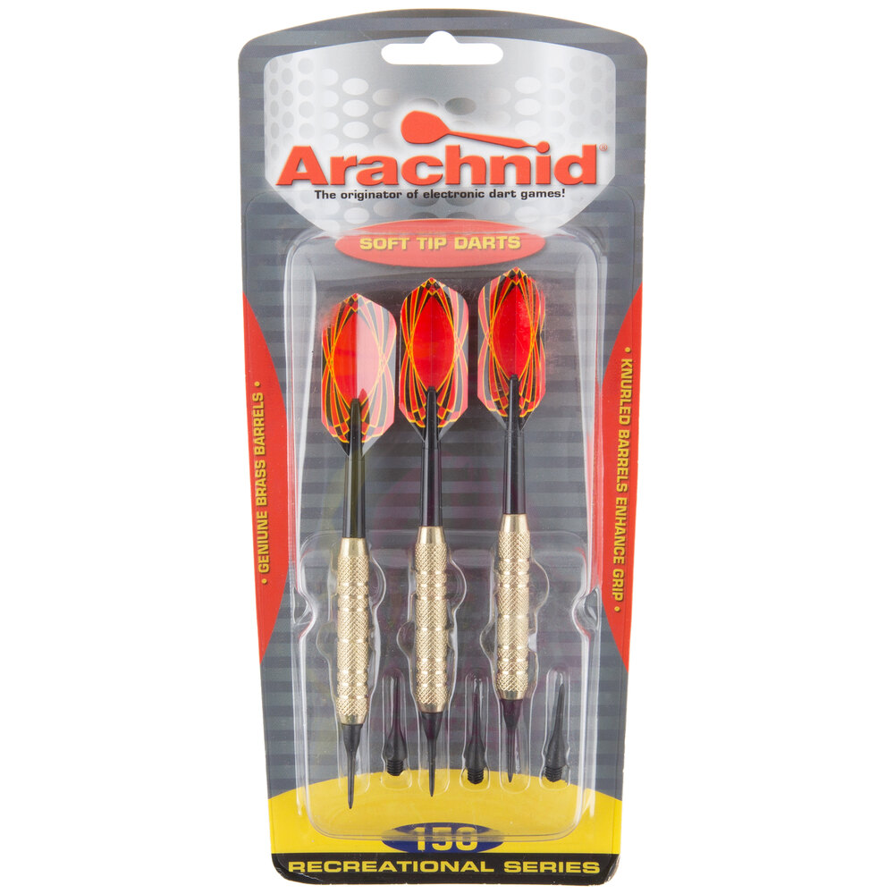 Arachnid SFR150 Red and Black Soft Tip Darts 3/Pack