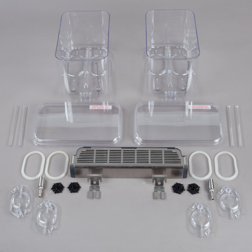 Crathco 23100303 Double 4.75 Gallon Beverage Dispenser Bowl Assembly