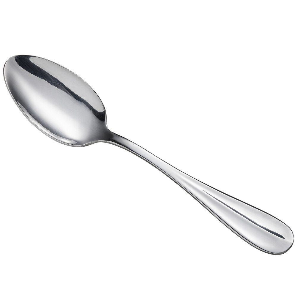 Bead Tea Spoons x 12  Mirror Finish 18/0 Stainless Steel Cutlery 