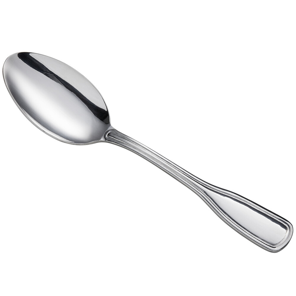 Olympia Bead Solid Handle Table Spoon Stainless Steel Pack of 12 