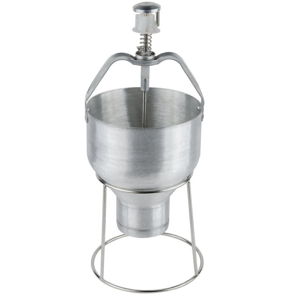 Choice 88 oz. Aluminum Pancake / Waffle Batter Dispenser