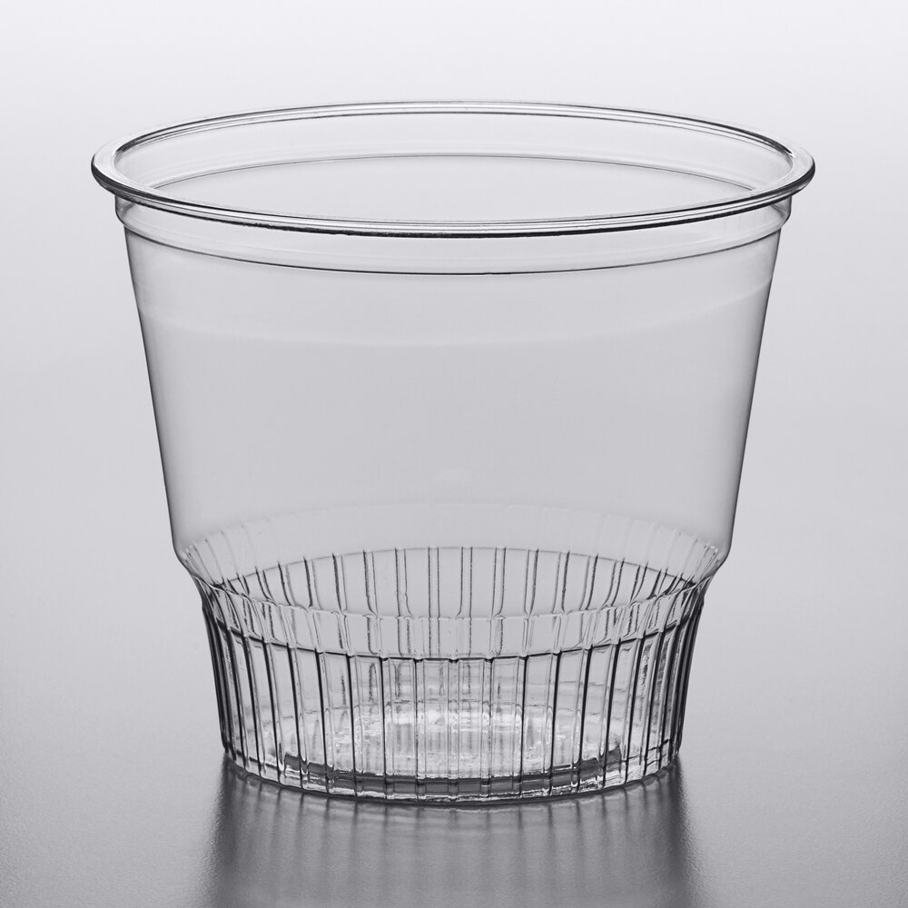 Choice 12 oz. Clear Plastic Dessert Cup 1000/Case