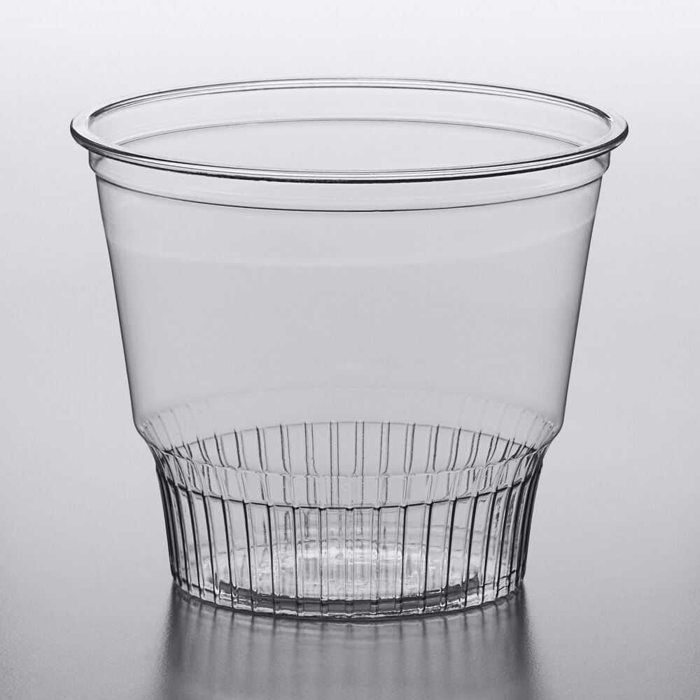 Choice 12 oz. Clear Plastic Dessert Cup 50/Pack