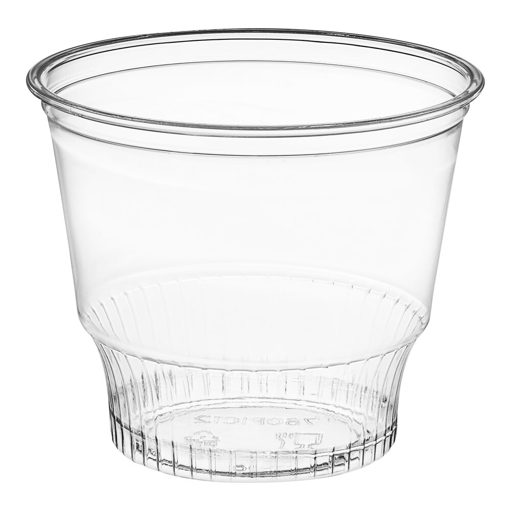 Choice 12 oz. Clear Plastic Dessert Cup 50/Pack