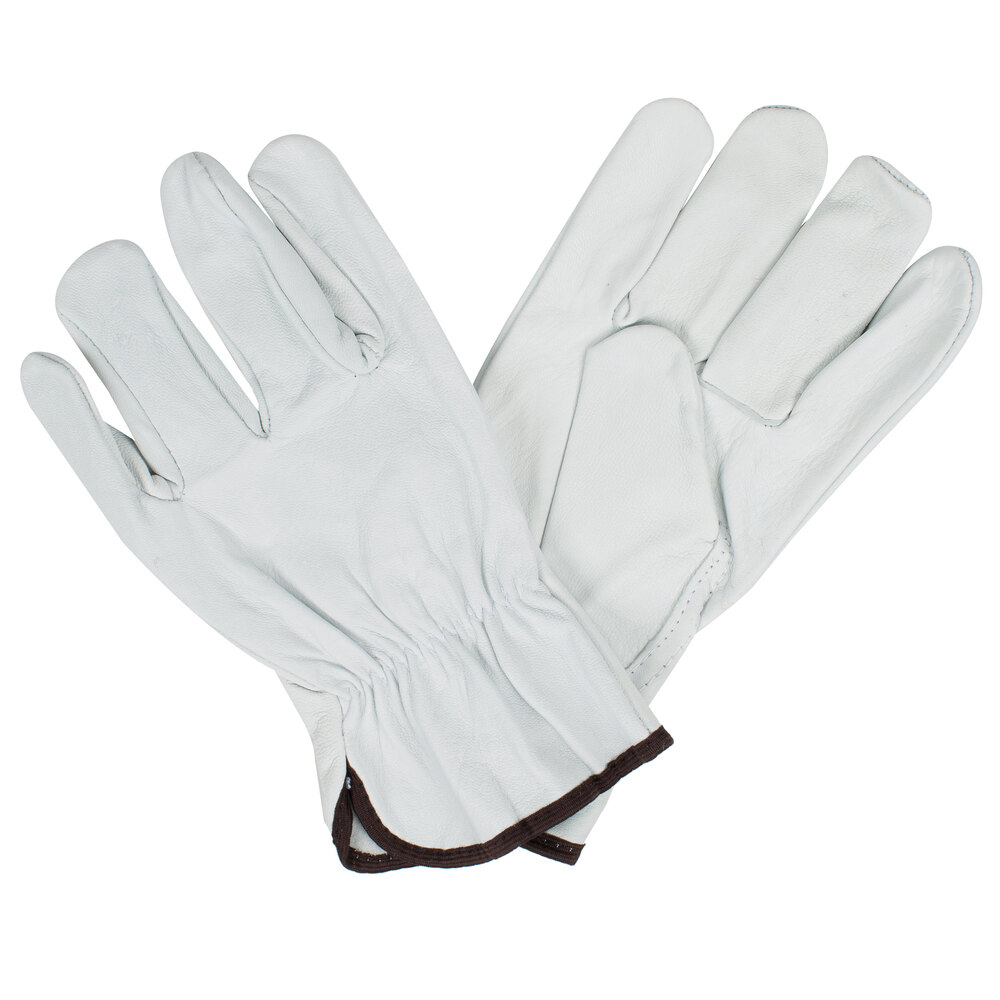Cordova Gray Premium Grain Goatskin Leather Driver's Gloves