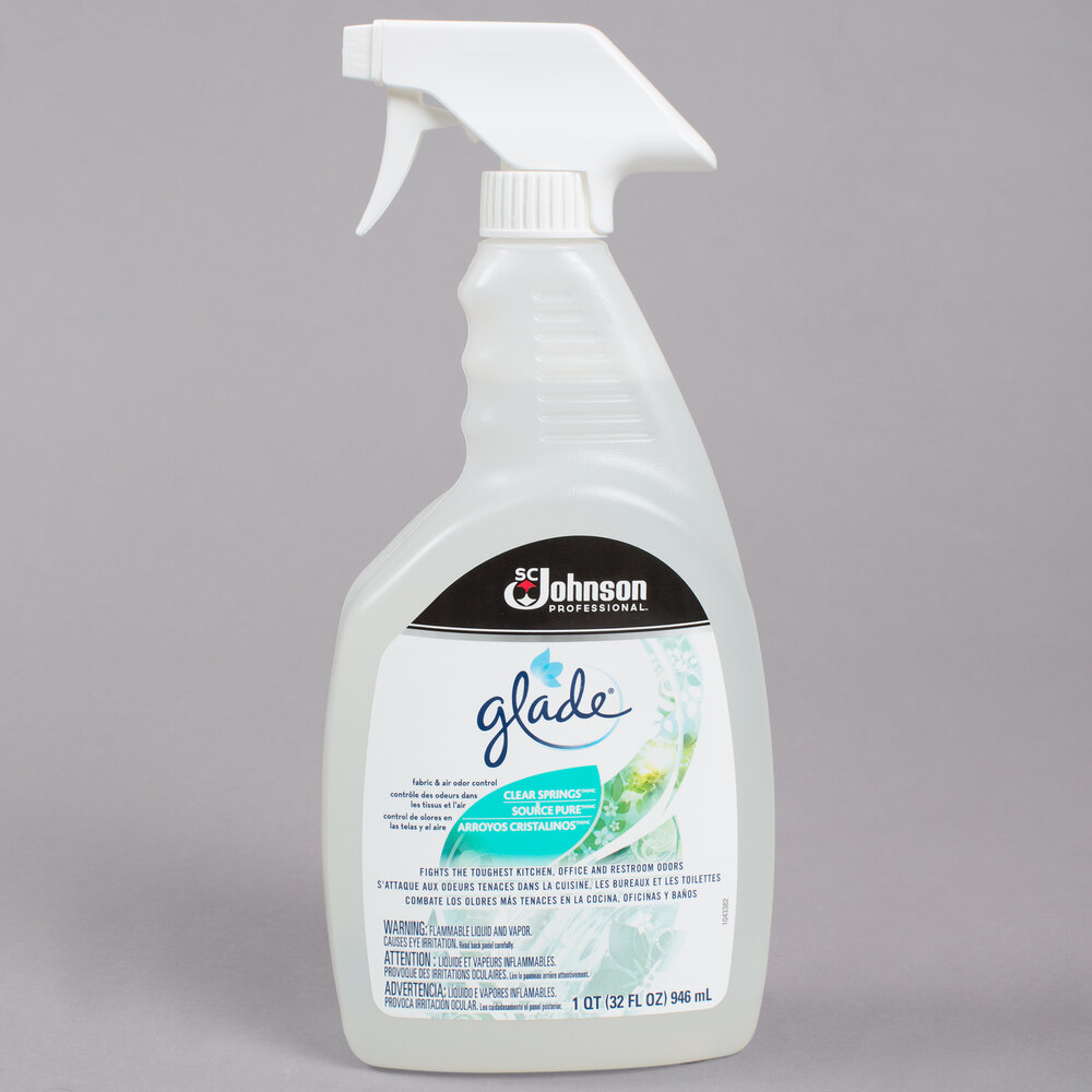SC Johnson Glade® 699158 32 oz. Clear Springs® Fabric / Air Freshener