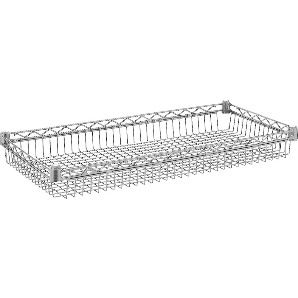 Metro CC9744 Super Erecta Chrome Wire Basket Shelf - 18