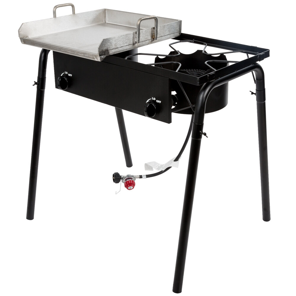 Backyard Pro GKITHF 32" Double Burner Outdoor Range with 15" Griddle