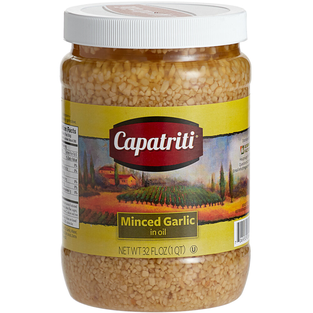 32 oz. Minced Garlic in Oil