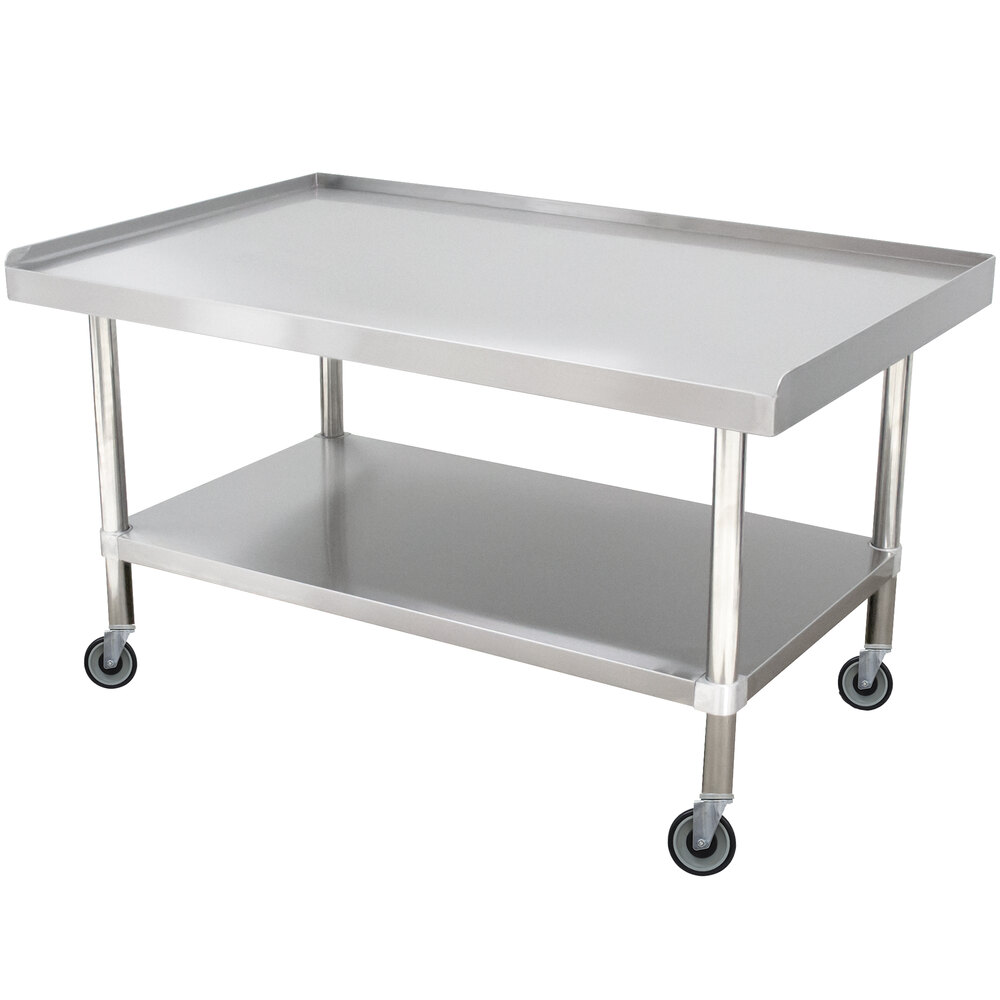 Advance Tabco ES303C 30" x 36" Stainless Steel Equipment Stand with
