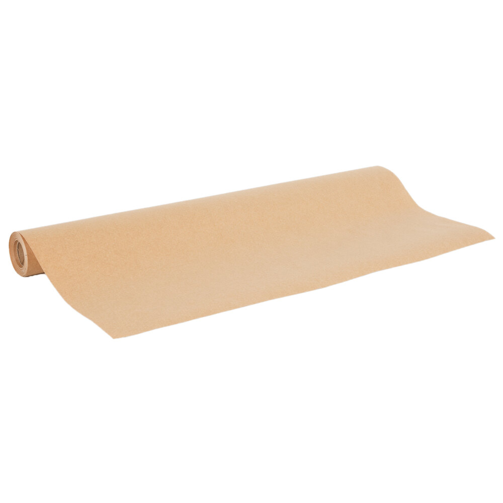 40" x 100' 60 lb. Brown Paper Roll Table Cover