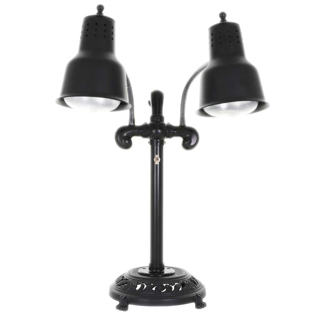 Hanson Heat Lamps DLM/RB12/ANT/B Dual Bulb Flexible Freestanding Heat