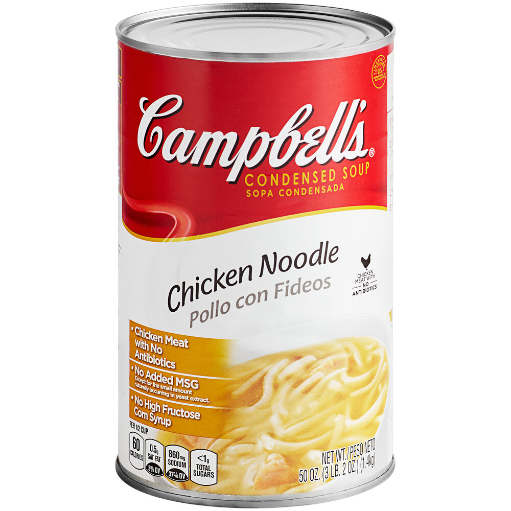 Campbell's Chicken Noodle Soup Condensed (50 oz. Can)