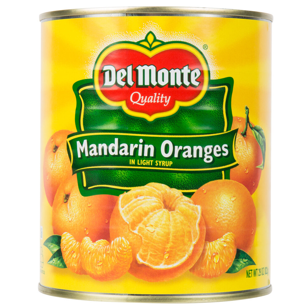 Del Monte 29 oz. Mandarin Oranges In Light Syrup 12/Case
