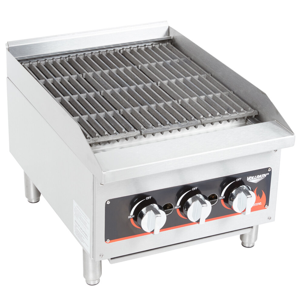 Vollrath 407292 Cayenne 18" MediumDuty Charbroiler 60,000 BTU