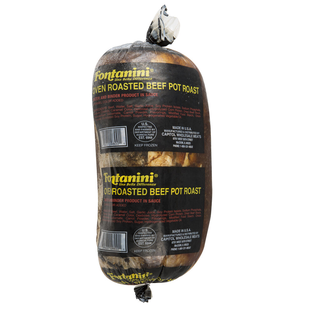 Fontanini 13 lb. Oven Roasted Beef Pot Roast 2/Case