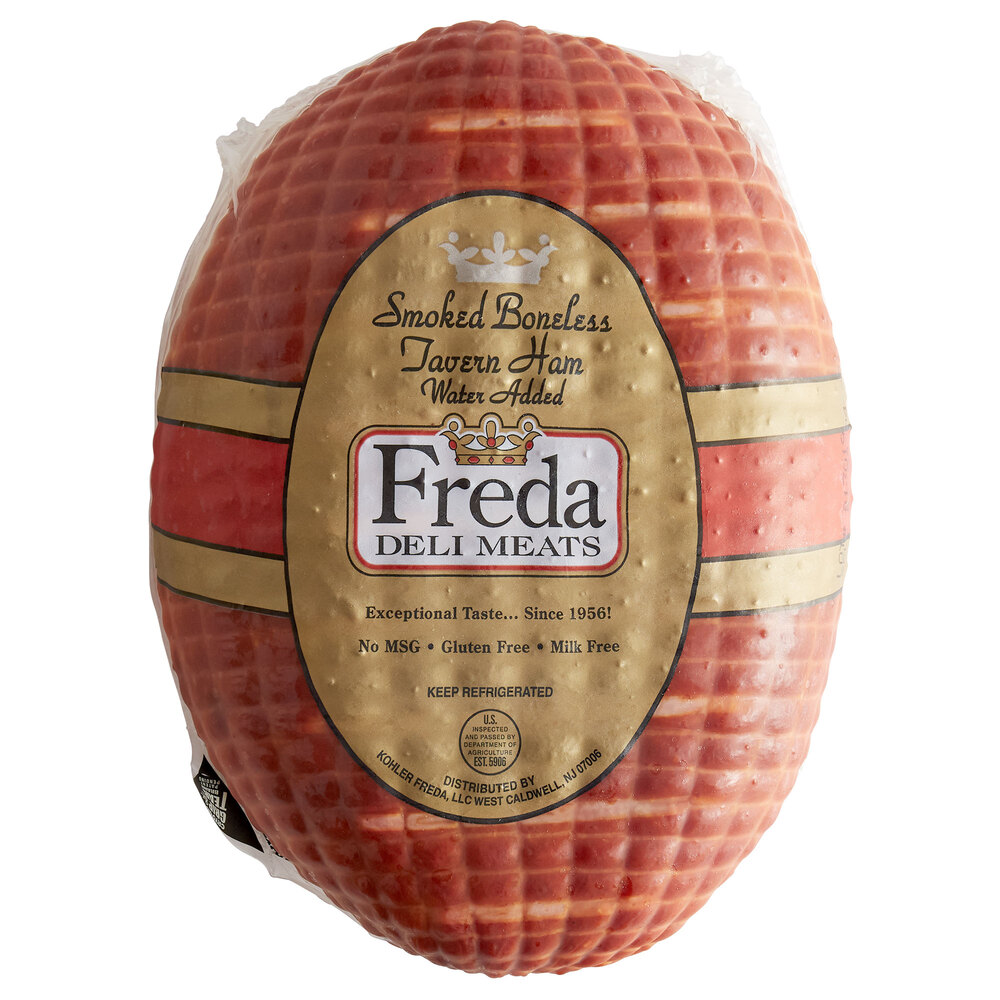 Freda Deli Meats 8 lb. Old Style Smoked Boneless Tavern Ham How To Order Deli Meat In Pounds