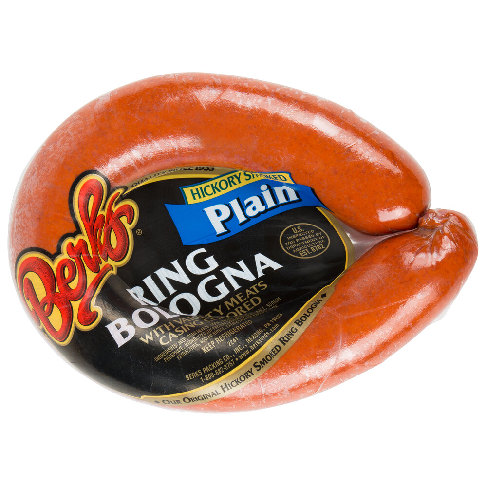 Berks 2.5 lb. Plain Ring Bologna