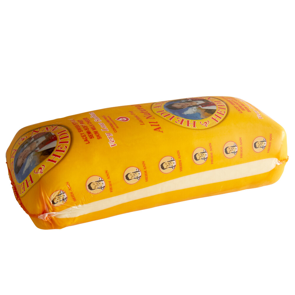 Heidi Ann 10 lb. Lacey Style Swiss Cheese