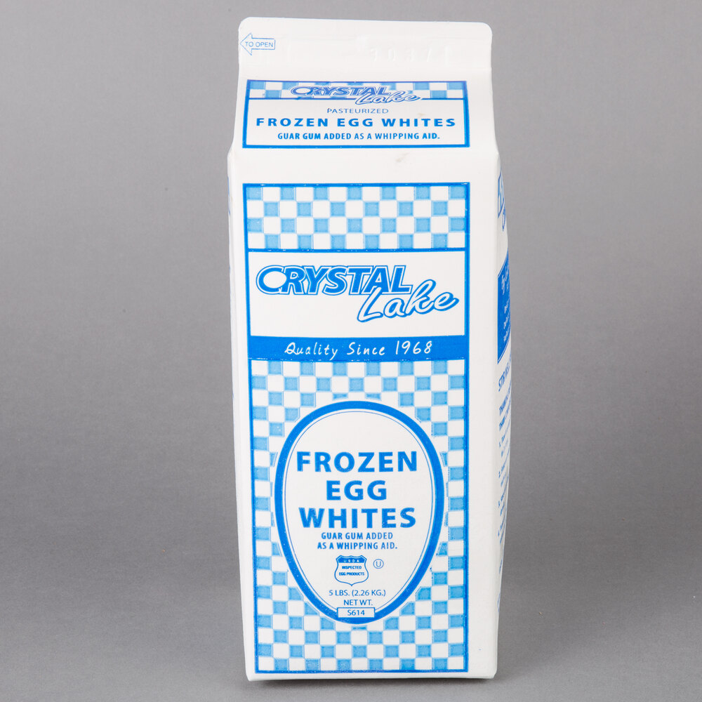 Frozen Egg Whites Bulk 5 lb. Containers (6/Case)