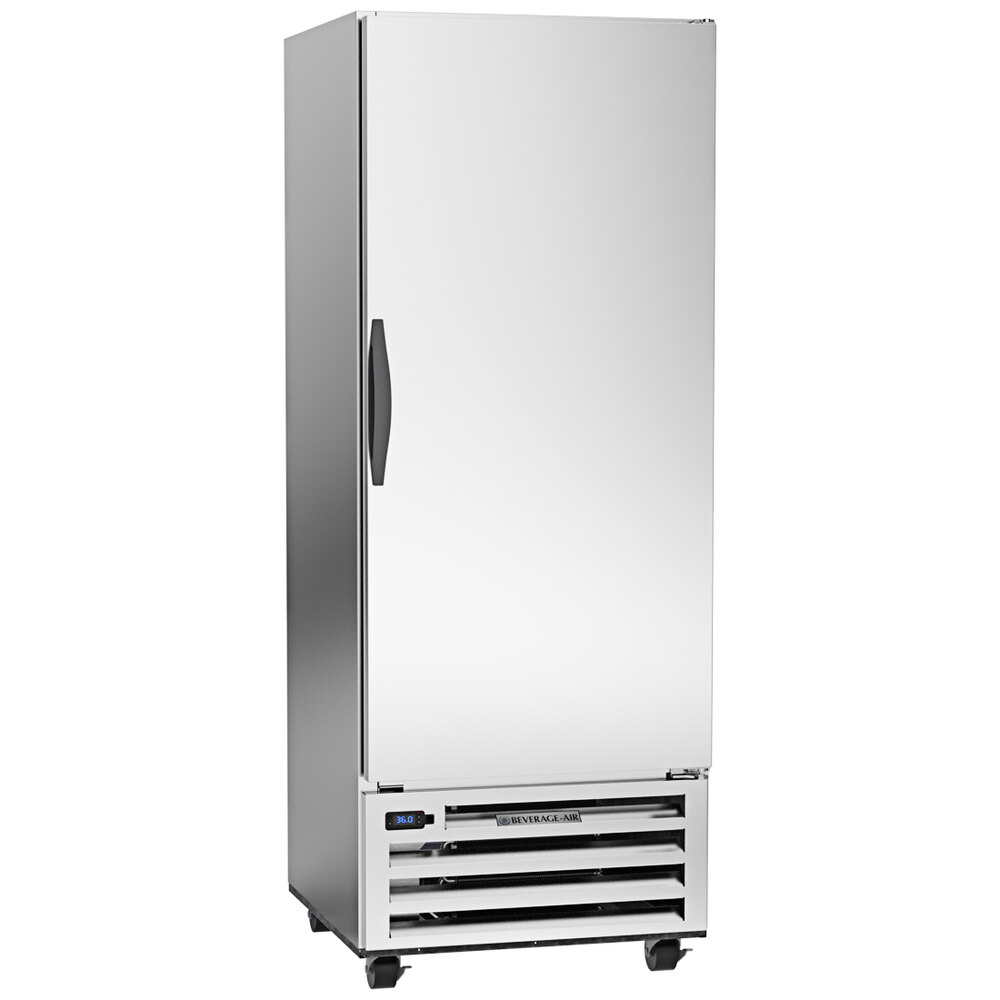 BeverageAir RI18HC18 27" Solid Door ReachIn Refrigerator Left